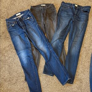 Madewell Women's Jeans - Blue and Gray